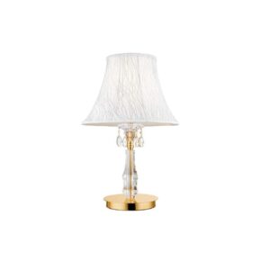 Lume Grande Monet da tavolo oro con cristalli