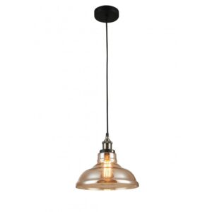 I-ISABEL-S1 - Pendente rustico ambrato 60 watt E27