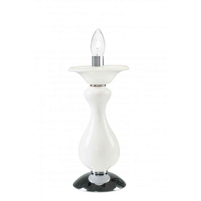I-SOFFIO/LUME - Lampada da tavolo bianco