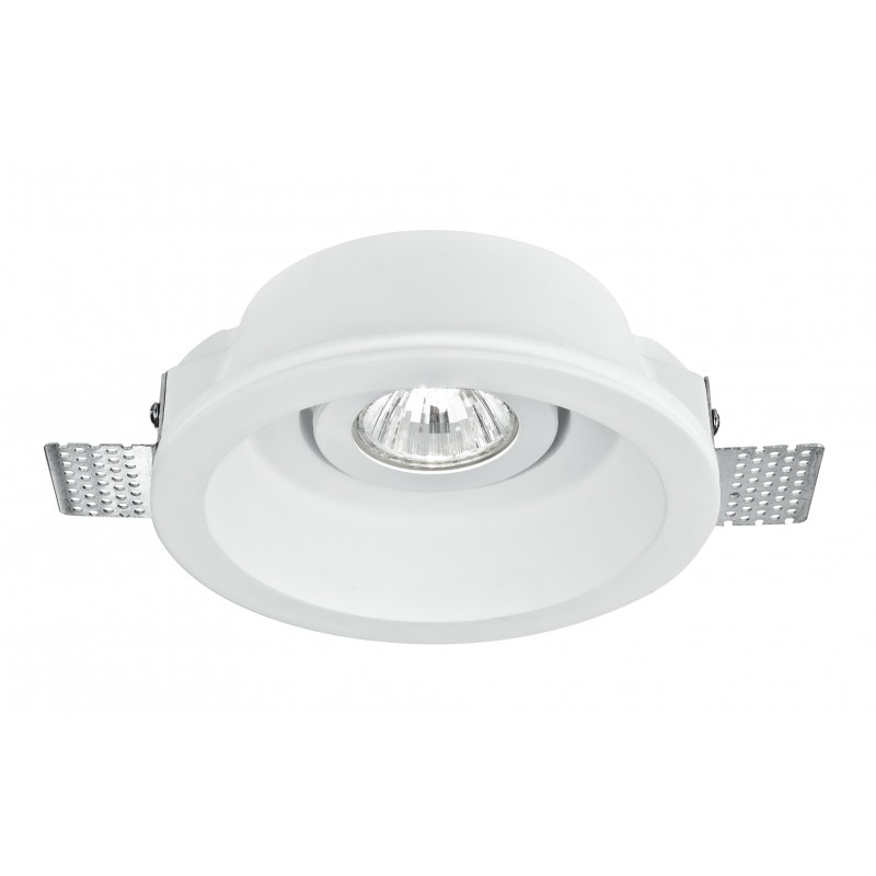INC-MORGANA-R1 - Faretto a incasso orientabile bianco e a scomparsa rotondo GU10
