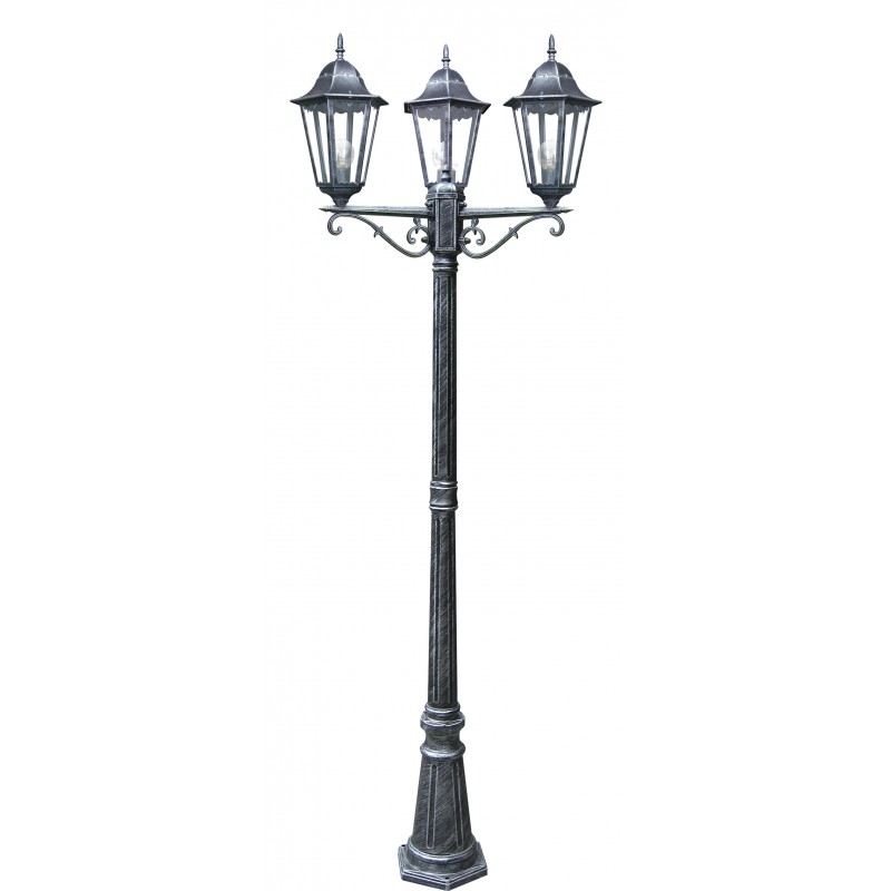 LANT-FIRENZE/P3 - Lampione a tre luci per esterno FIRENZE