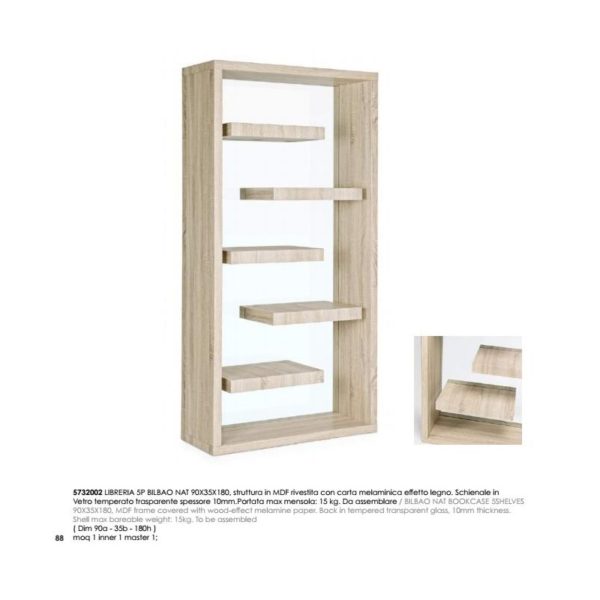 libreria bilbao legno brighter home libreria bilbao legno brighter home
