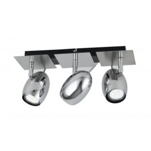 Applique Madrid a tre luci led Faretti Regolabili Spot Madrid