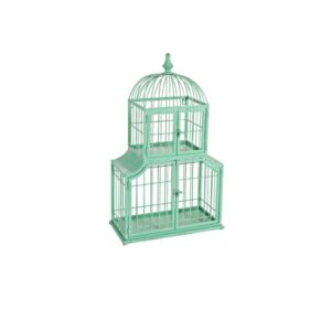 Gabbietta decorativa a 2 verde