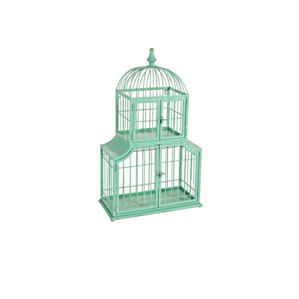 Gabbietta decorativa a 2 verde