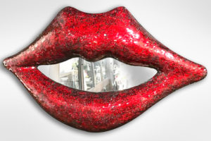 Specchio Labbra Rosse Drimmer