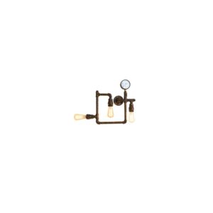 I-AMARCORD-PL3 Lampada Plafoniere RUSTICHE VINTAGE Ruggine
