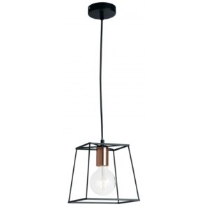 I-HARLEM-M-S1 - Pendente moderno con decorazione quadrata e originale 60 watt E27