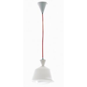 I-SUGAR-B - Pendente geometrico bianco 60 watt E27