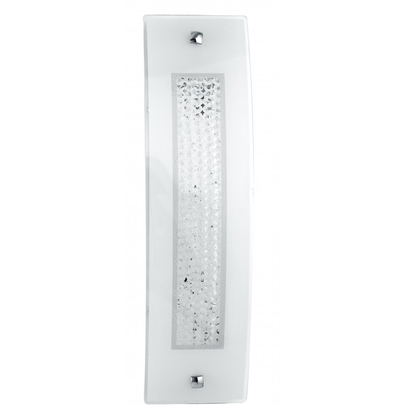 I-TRILOGY/AP4512 - Applique con fascia centrale di cristalli luminosa e con luci led 14 watt