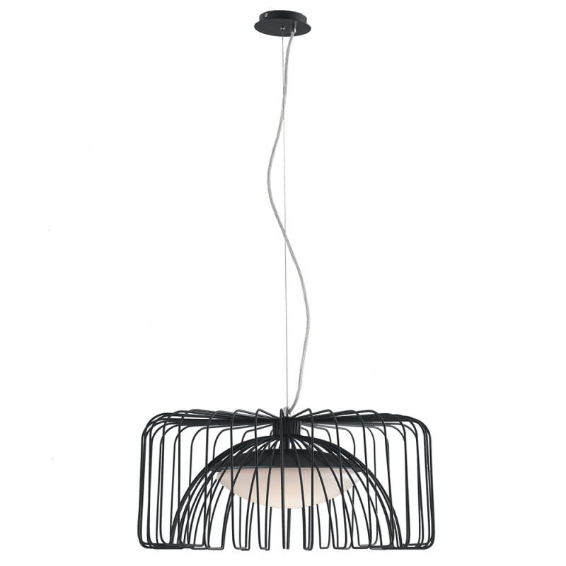 LED-COUGAR-NERO Sospensione Led Nero