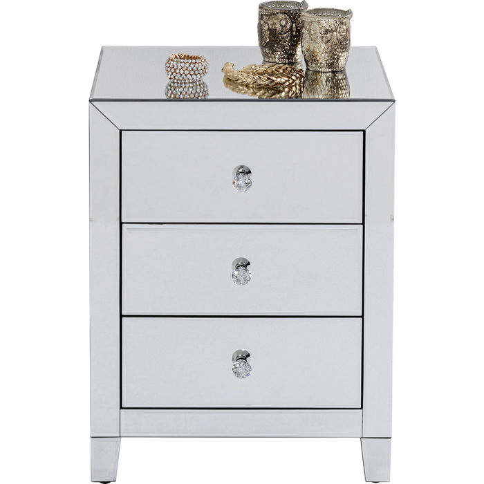 Coppia Comodini Luxury 3 Cassetti