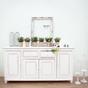 Credenza 4 ante e 2 cassetti Shabby