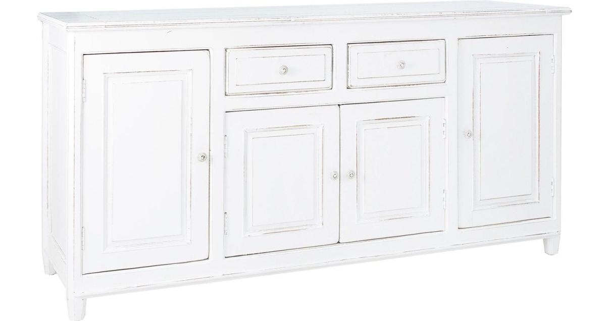 Credenza 4 ante e 2 cassetti Shabby - immagine 2