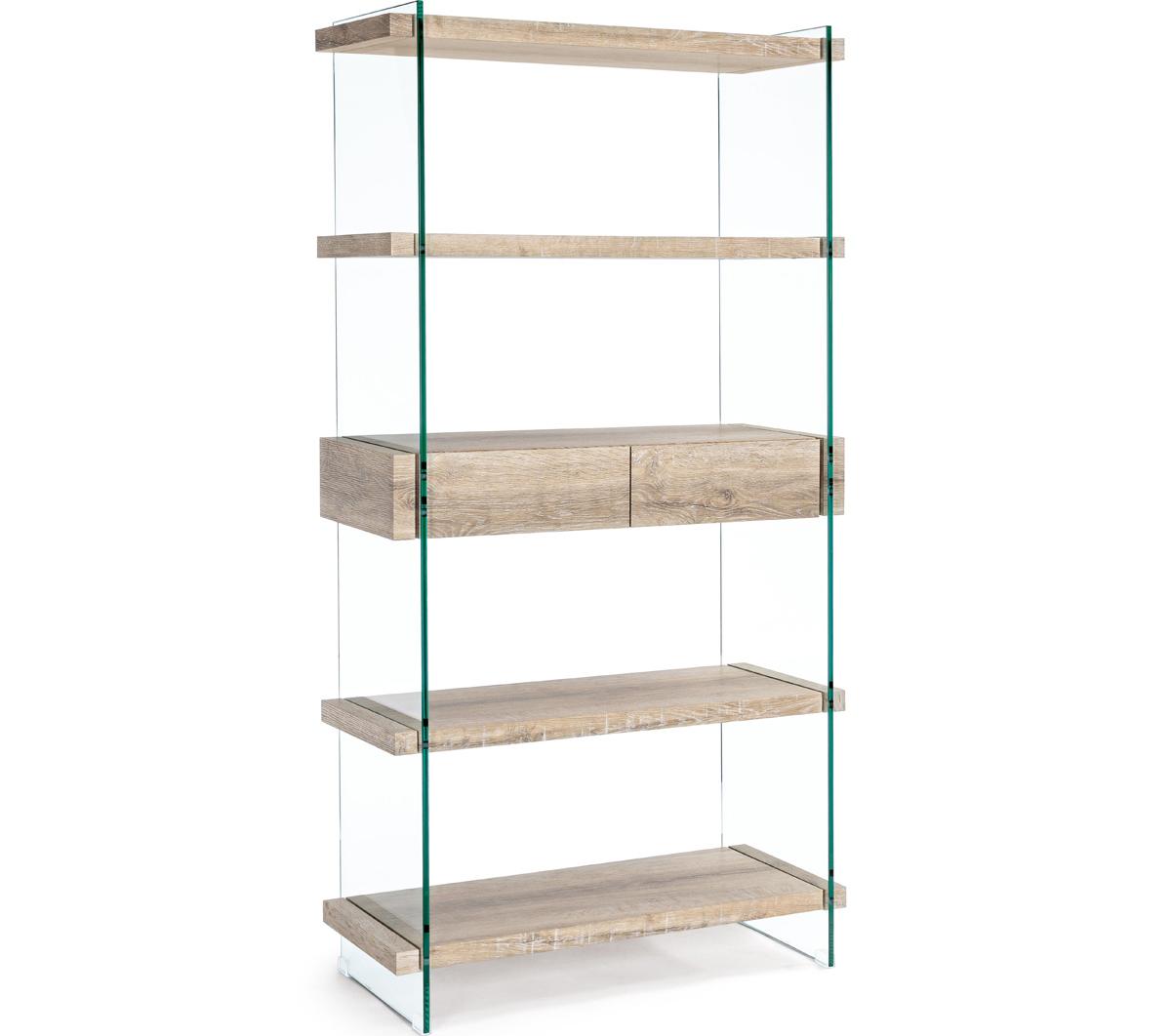 Libreria 4P-2C Kenya 90x39x180cm