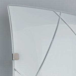Plafoniera Alexia di colore Bianco a LED