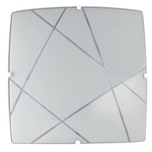 Plafoniera Alexia di colore Bianco a LED