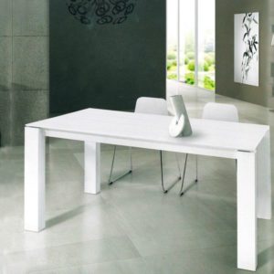 Tavolo Allungabile 160x90cm Tavolo Bianco