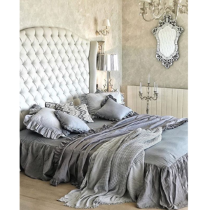 Letto con Spalliera Curva