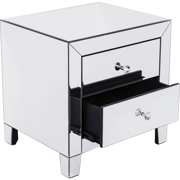 Coppia Comodini Specchiati Luxury - immagine 2