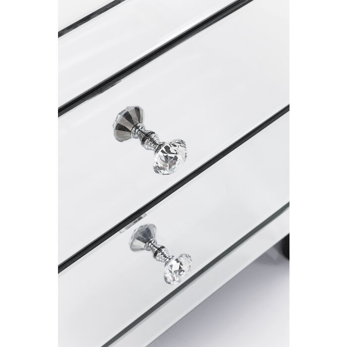 Coppia Comodini Specchiati Luxury - immagine 4