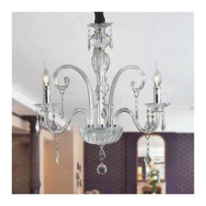 Sospensione Cristallo D65xH120cm 3 Luci