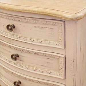 Coppia Comodini Shabby 3 Cassetti