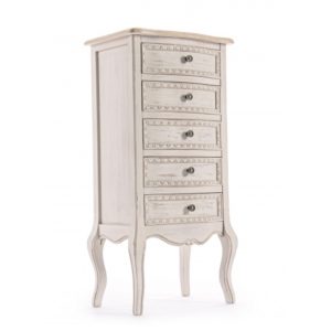 Cassettiera Shabby 5 Cassetti