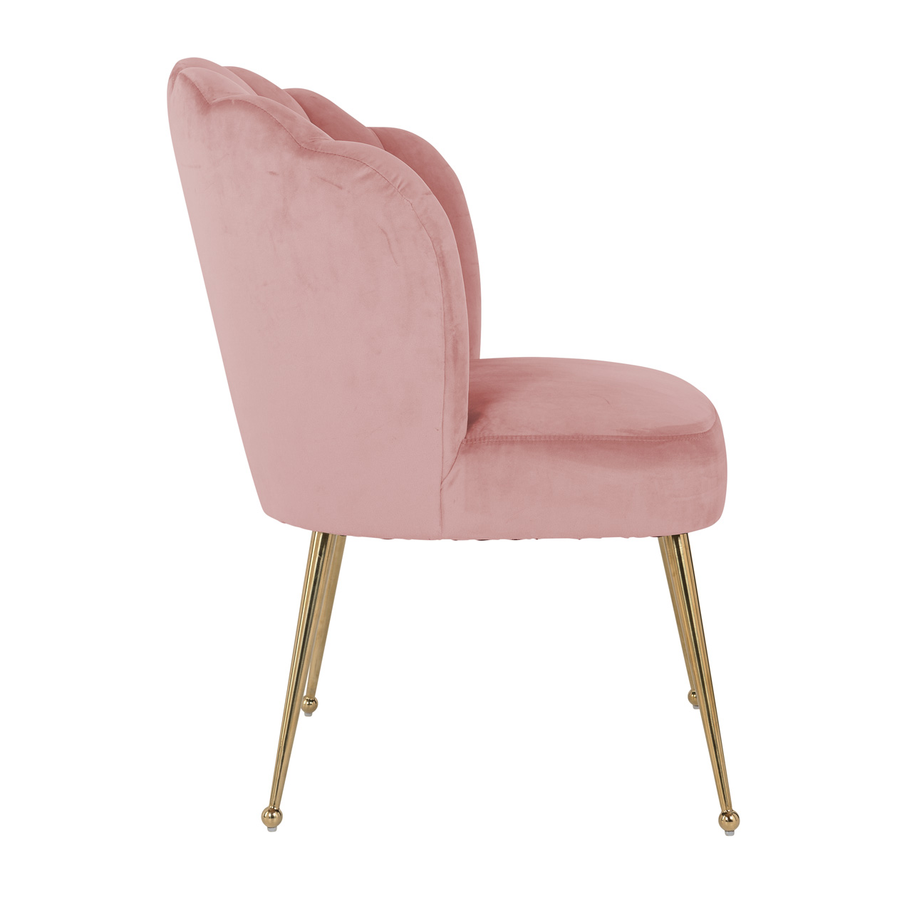 Sedia Conchiglia Rosa Rich. - immagine 2
