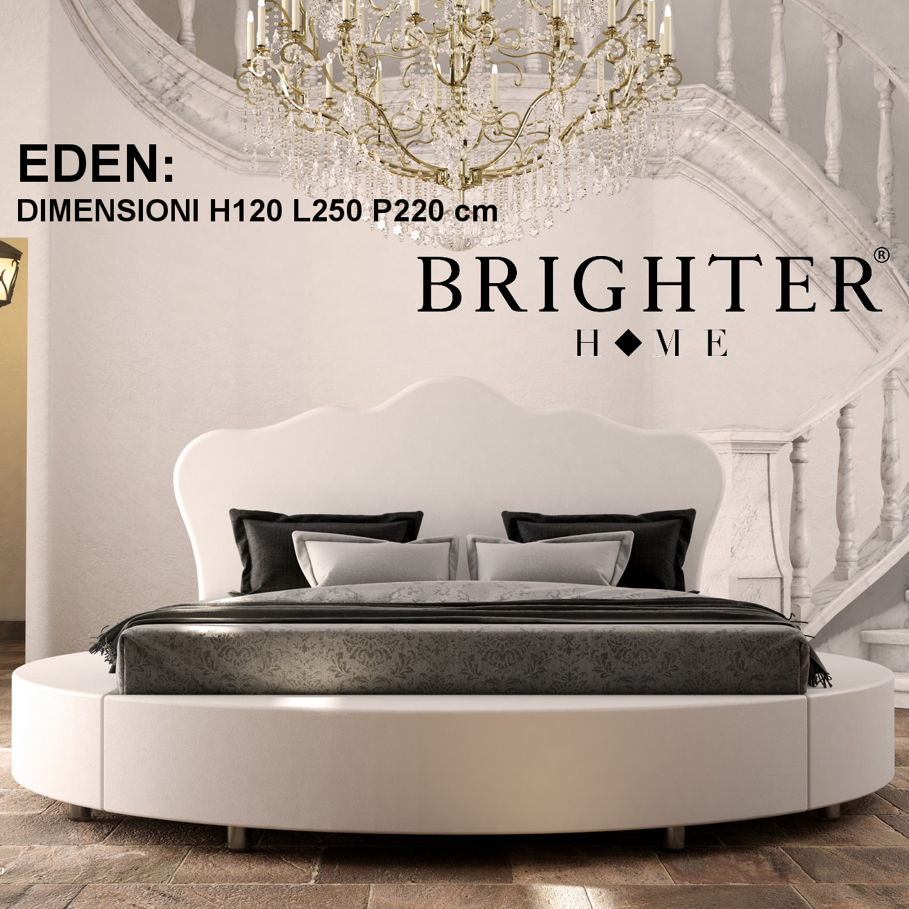 Letto Matrimoniale Eden Contenitore