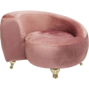 Poltrona Serpente Rosa 95x78xh63cm