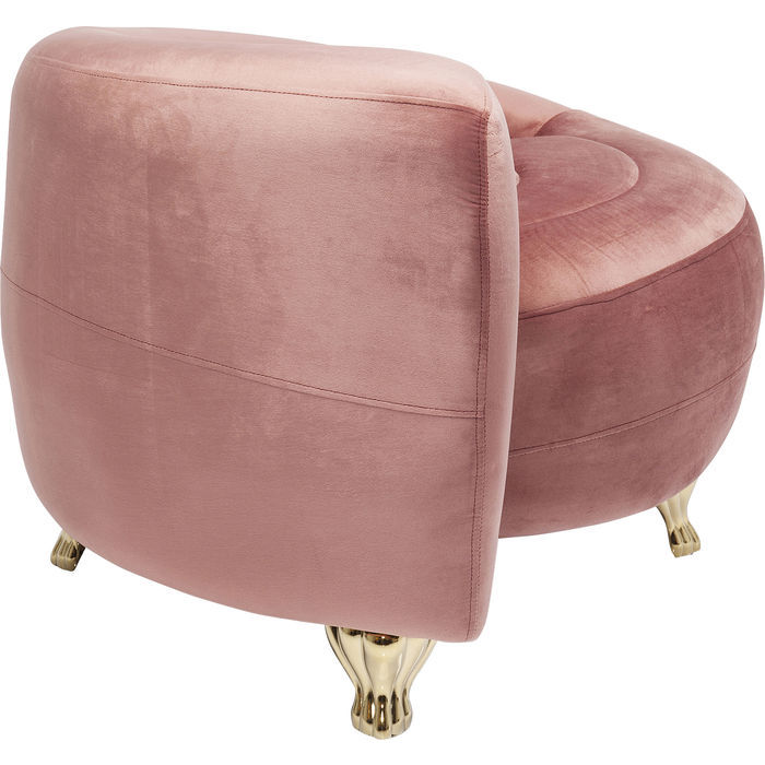 Poltrona Serpente Rosa 95x78xh63cm