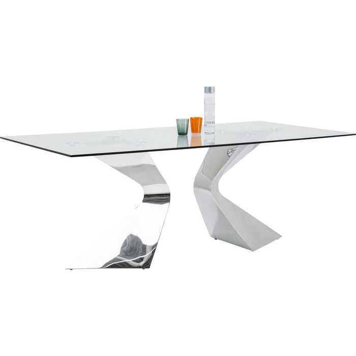Tavolo Glorioso Cromato 200x100cm