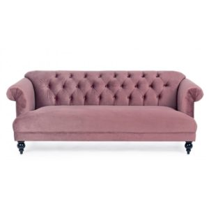 Divano rosa romantic