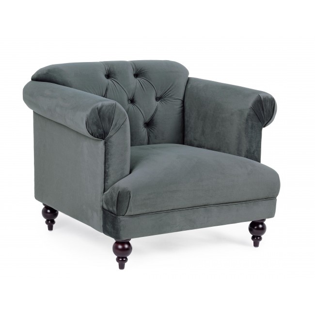 poltrona grigio romantic