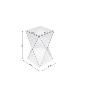 Tavolino Luxury Triangolini 32x32xh53cm