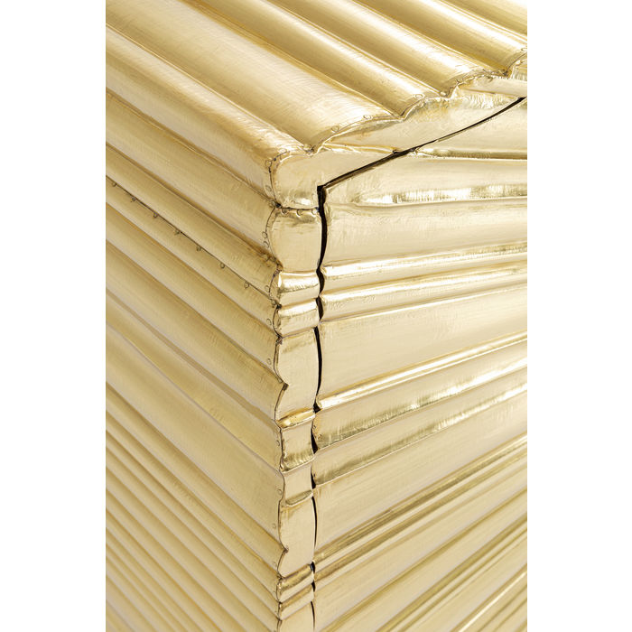 Credenza Illuminata Oro 160x40xh80cm - immagine 6
