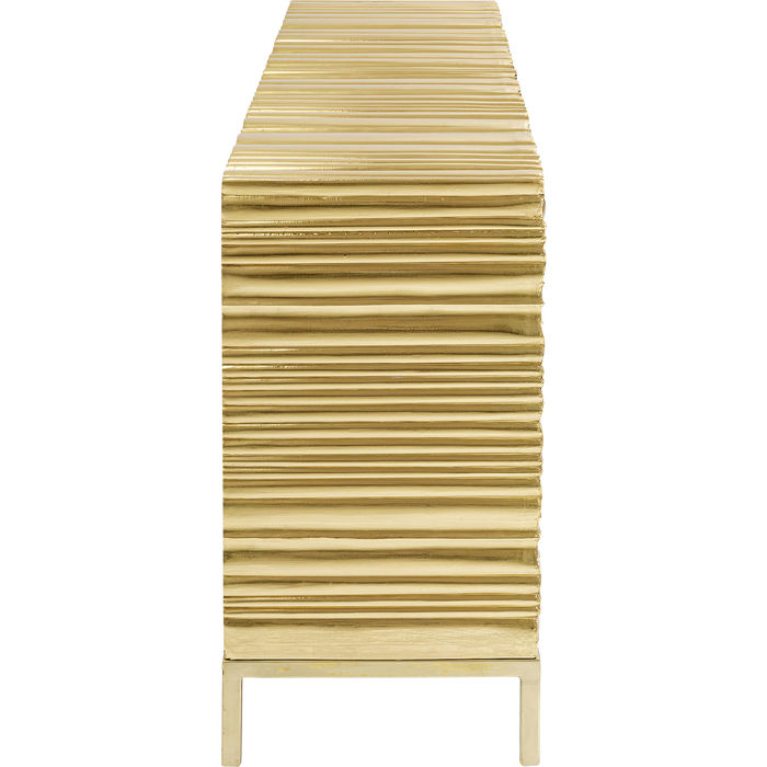 Credenza Illuminata Oro 160x40xh80cm - immagine 3
