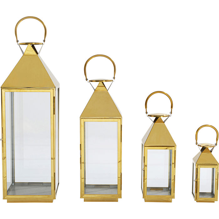 Set 4 Lanterne Giardino D'Oro - immagine 5