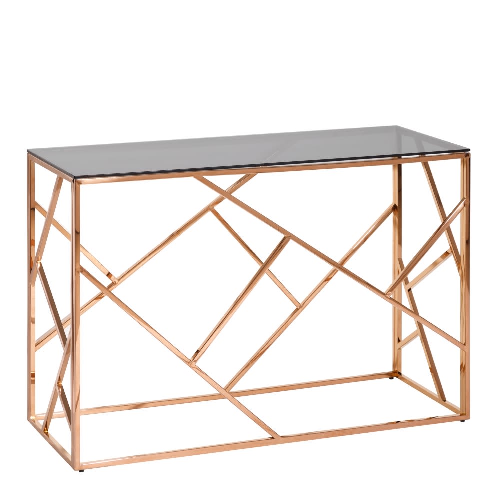 Console Puerto Rico Oro Rose' 120x40xH78cm
