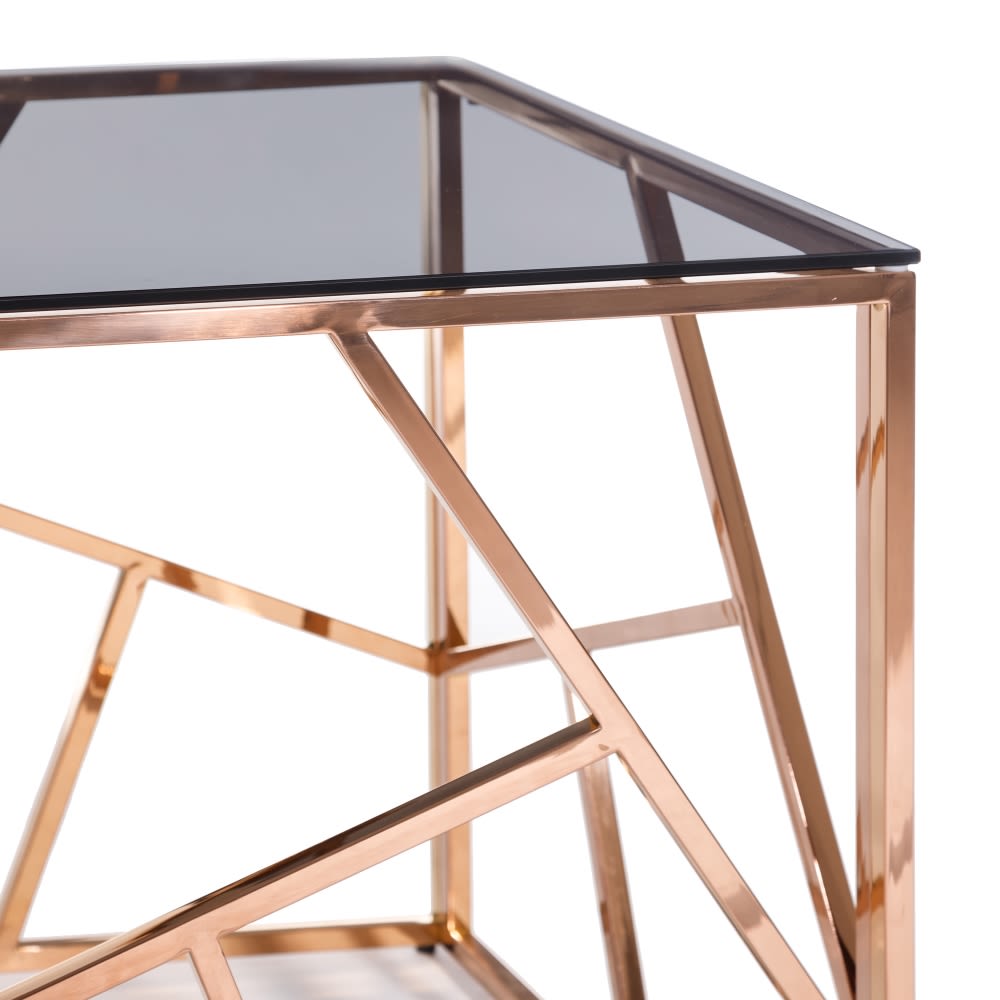 Console Puerto Rico Oro Rose' 120x40xH78cm
