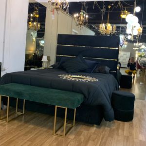 Letto Come on Nero & Oro Personalizzabile
