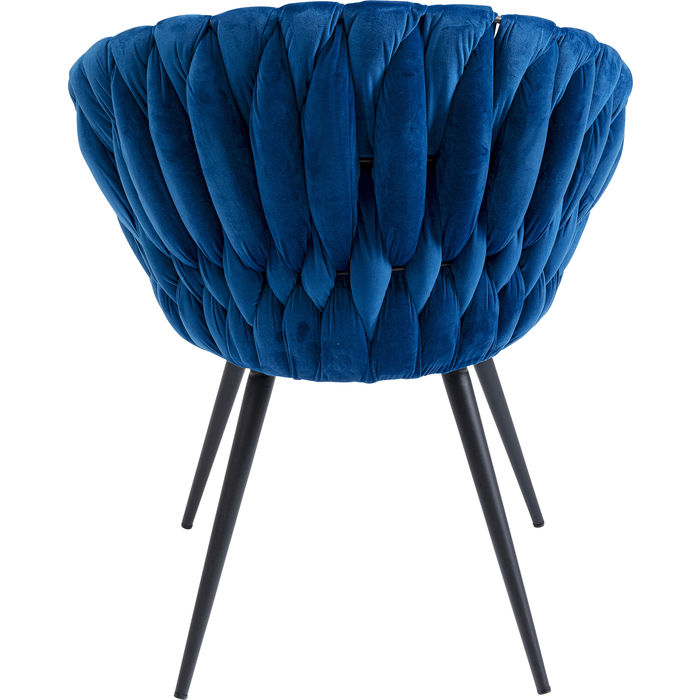 Sedia Tonk Blu Notte