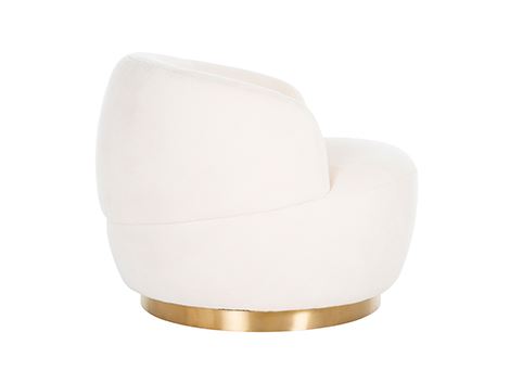 Poltrona Orso Bianco 90x80xH70cm S4489 - immagine 4