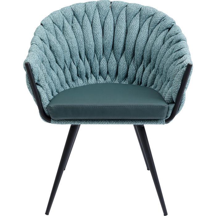 Sedia Tonk Blu Petrolio