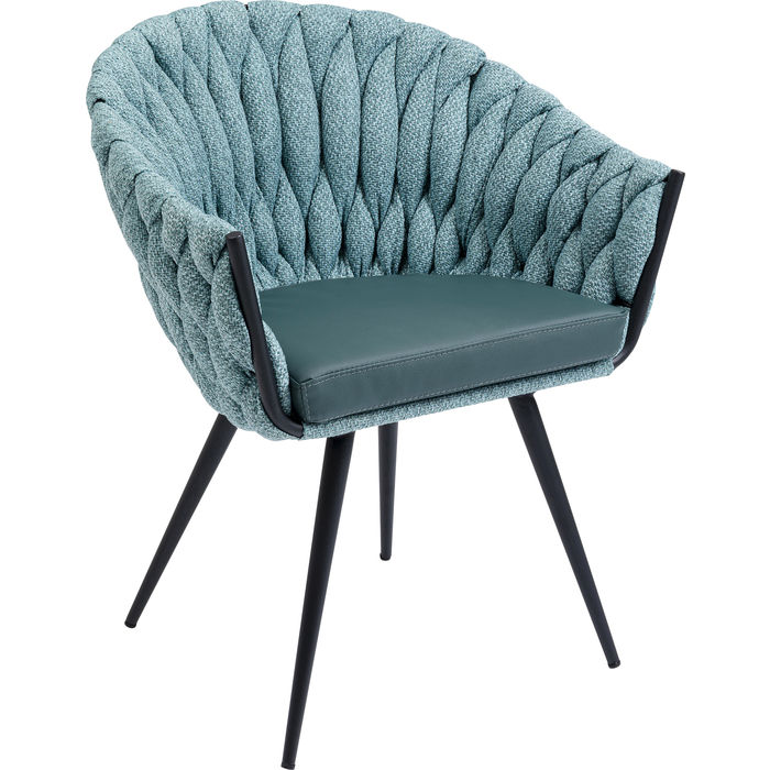 Sedia Tonk Blu Petrolio
