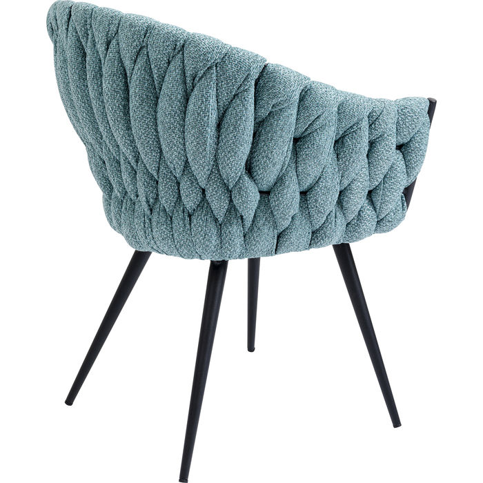 Sedia Tonk Blu Petrolio