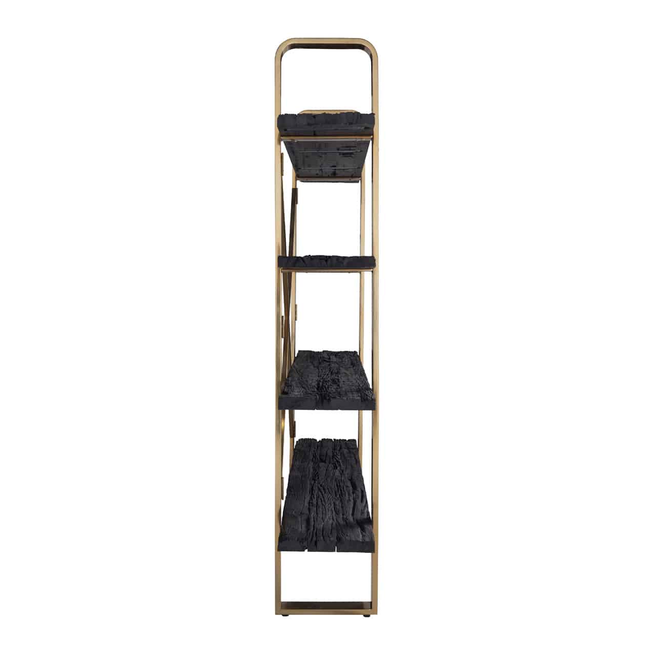 Libreria nero oro - immagine 3