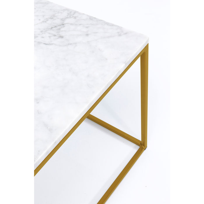 Tavolino rettangolare oro - immagine 3