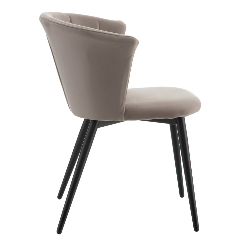 Sedia Terciopelo Tessuto Grigio - immagine 3